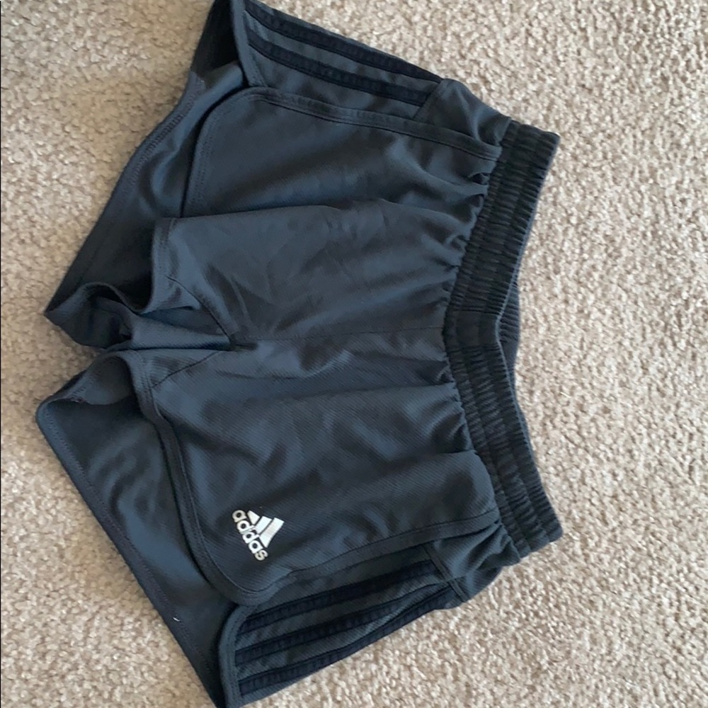 Grey Adidas Athletic Shorts
